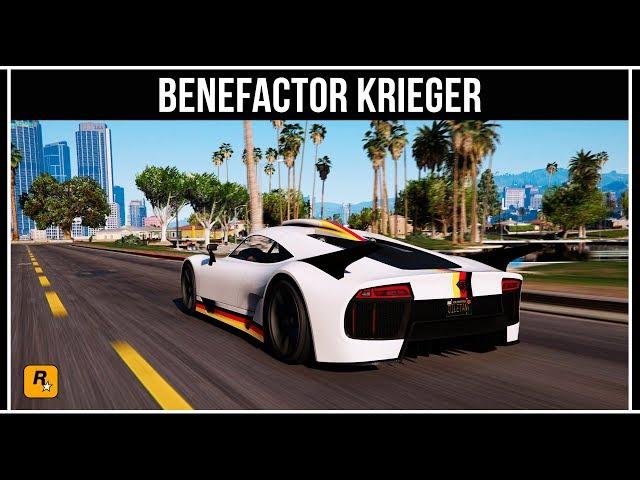 GTA Online: Обзор нового суперкара Benefactor Krieger