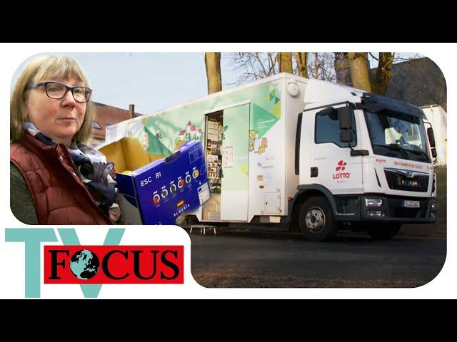 Supermarkt auf Rädern: So geht Einkaufen auf dem Land... | Focus TV Reportage