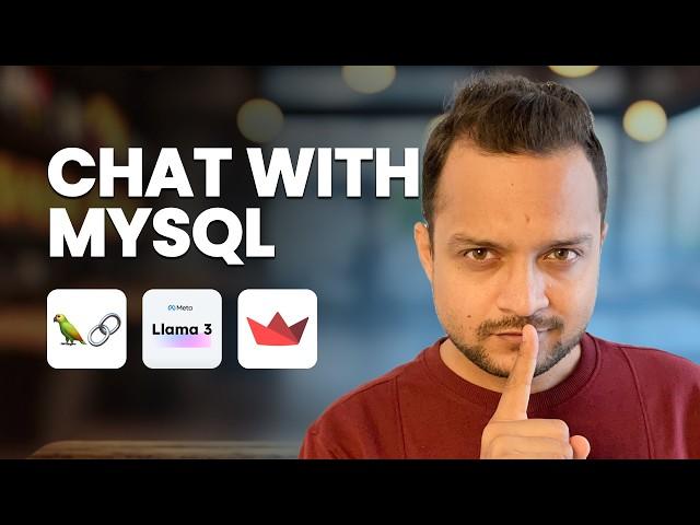 LLM RAG - Chat with MYSQL using Streamlit