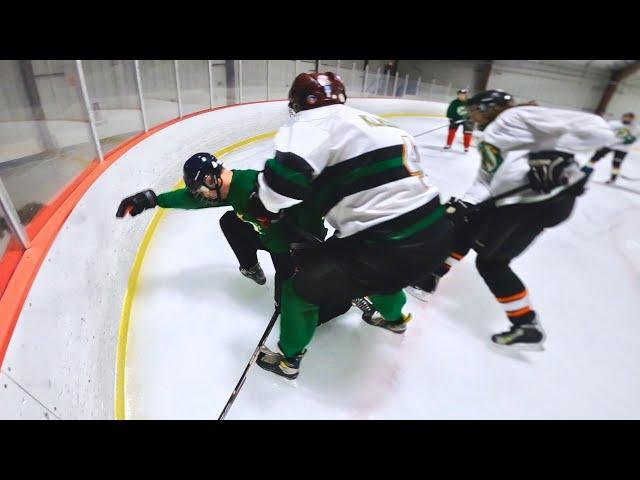 3 GOALS in ONE shift | GoPro Hockey