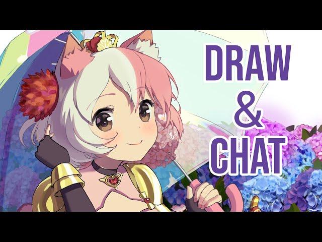 Chill Vtuber Art Stream - Now Multistreaming!