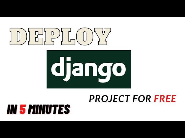 Deploy a Django App for Free | Free Django Web Hosting  | PythonAnywhere