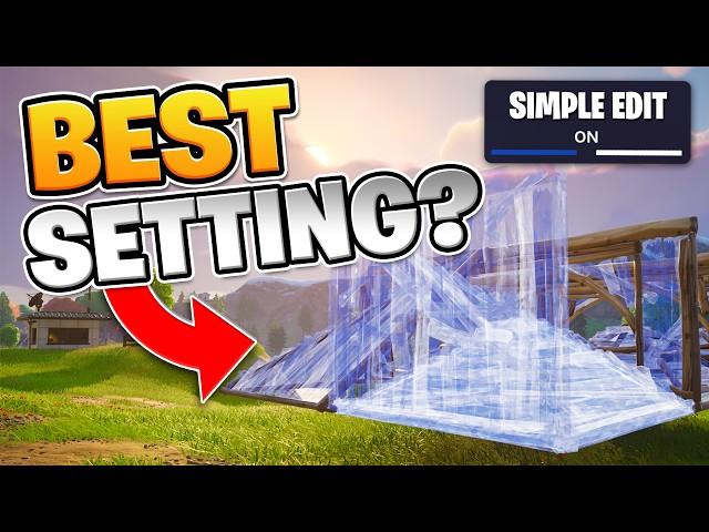 Is "Simple edit" the best setting in Fortnite? | ULTIMATE GUIDE