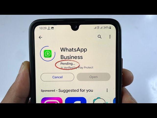 How to Fix Pending Problem in Play Store | Play Store Pending