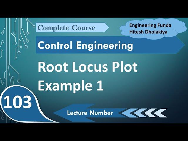 Root locus Example 1, #RootLocus, #RootLocusProblem, #ControlSystem, #ControlEngineeing