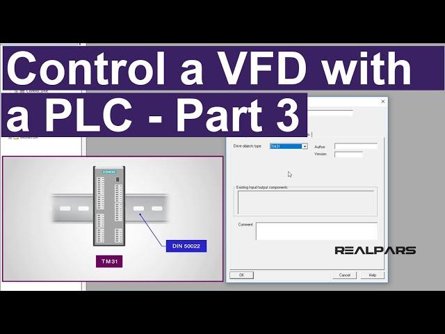 How to Control a VFD with a PLC - Part 3 (Siemens VFD Configuration)