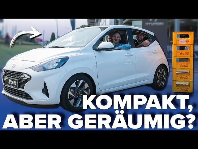 Hyundai i10 2025: Platzwunder im Kleinformat? | Platz, Komfort & mehr!