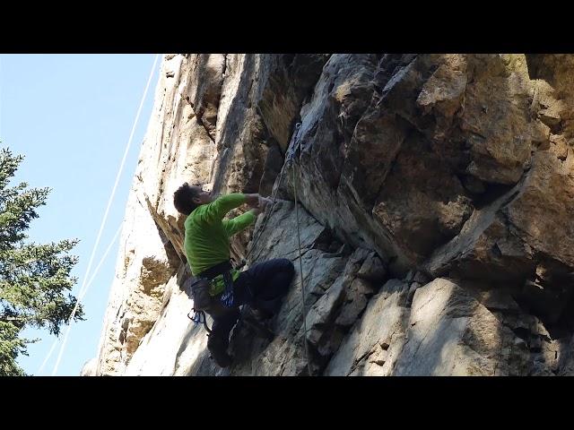 Geniale Granit Kletterei 6b+ - Great Granit Climbing 7+ #BlackForest