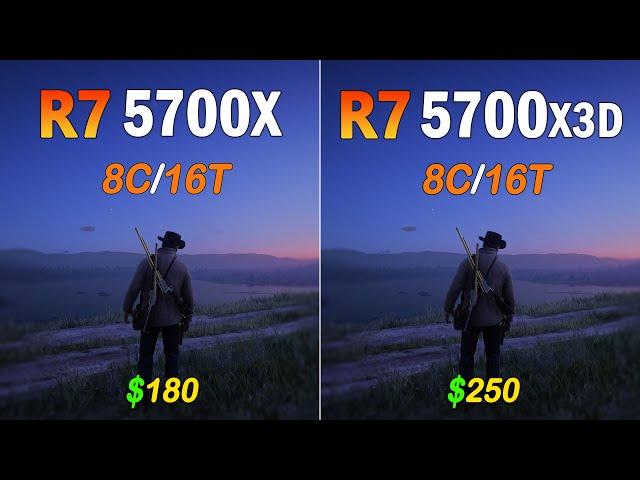 The New Ryzen 7 5700X3D vs Ryzen 7 5700X - How Much Performance Difference?