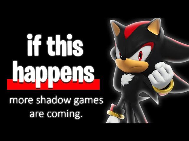 SEGA Says More Games With Shadow Are Coming?