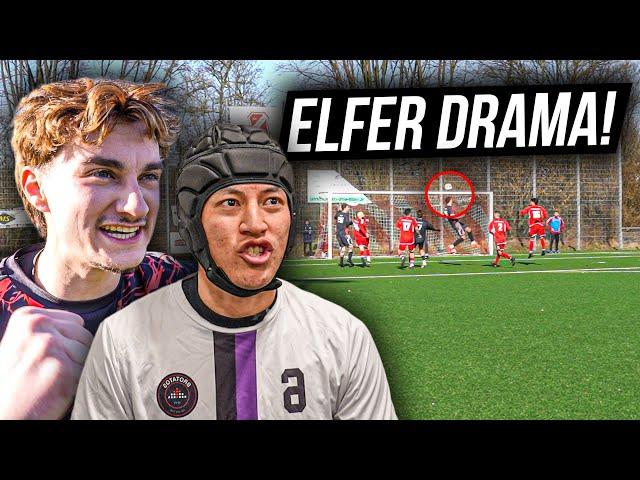 ELFMETER DRAMA & EXTREM KNAPPES SPIEL in der KREISLIGA!