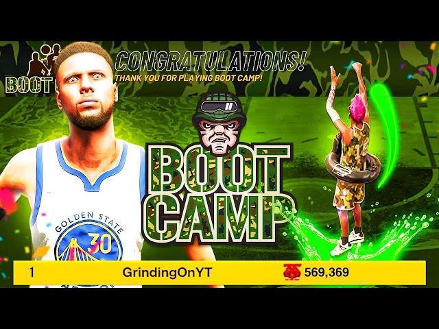 I WON THE 1ST BOOT CAMP EVENT ON NBA 2K24! UNLIMITED BOOSTS SECURED