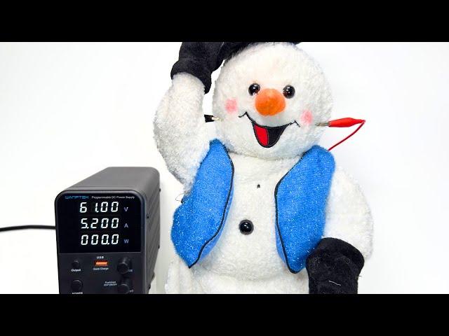 HIGH VOLTAGE Toys #11 | GEMMY Spinning Snowflake Snowman