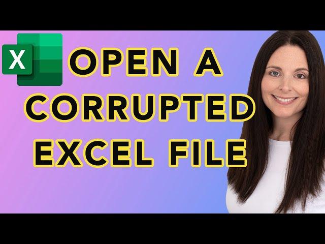 How to Open a Corrupted Excel File – Open And Repair a Corrupted Workbook