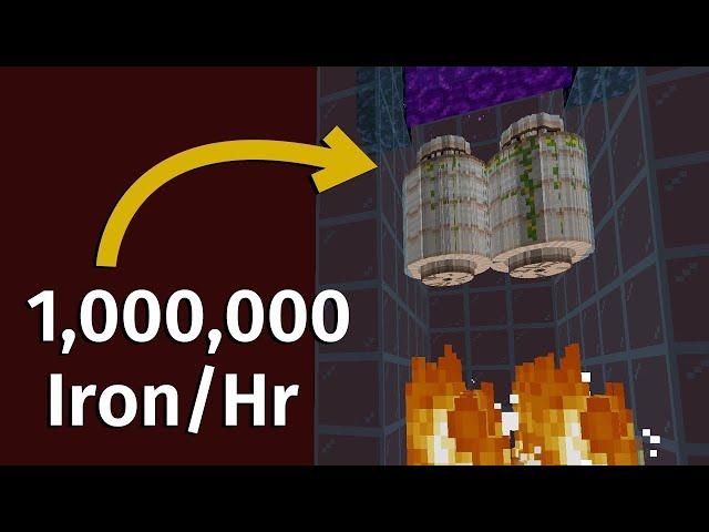 Using Science to Design a MAXIMUM Efficiency Iron Farm