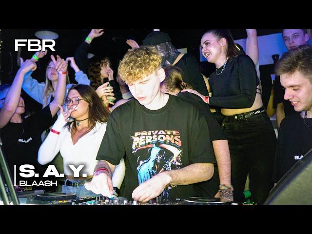 S. A. Y. - ELECTRO PUNK / HARD TECHNO | FBR Live DJ-Set #electronicmusic #rave #blaash #dj #djset