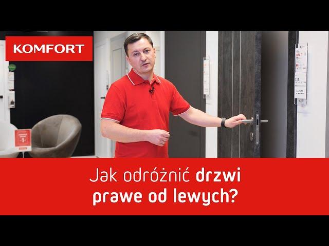 Jak odróżnić drzwi prawe od lewych?