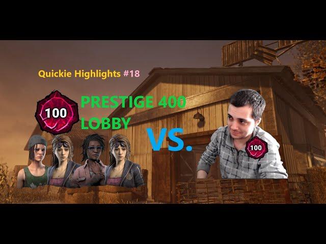 Here's Why You DON'T Dodge Prestige 100 Survivor Lobbies | Quickie Highlights #18 | Dead by Daylight