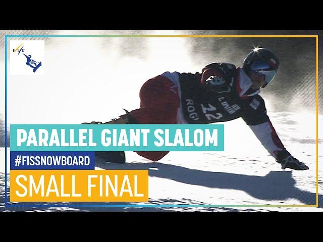 Coratti vs. Kwiatkowski | Small Final | Men's PGS | Rogla | FIS Snowboard