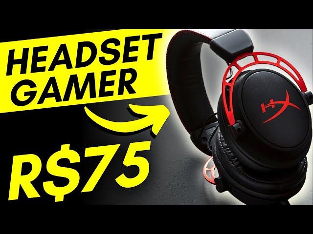 Headset BONS e BARATOS até R$100 - CUSTO BENEFICIO 2020/2021