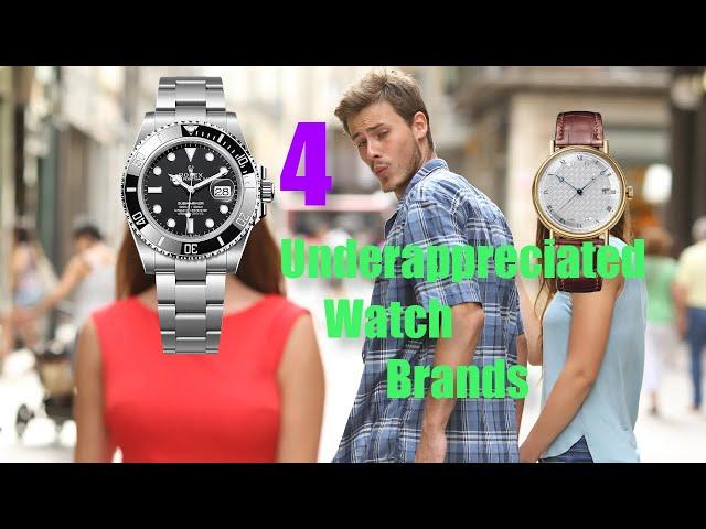 4 Underappreciated Watch Brands