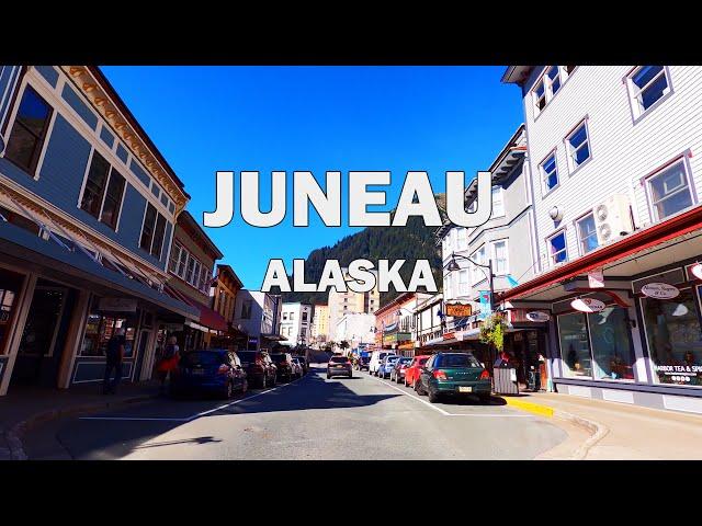 Juneau, Alaska - Driving Tour 4K