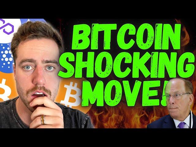 BLACKROCK IS BUYING THE BITCOIN DUMP! BTC IS OVERSOLD! XRP RIPPLE PRESIDENT SHOCKING NEWS!