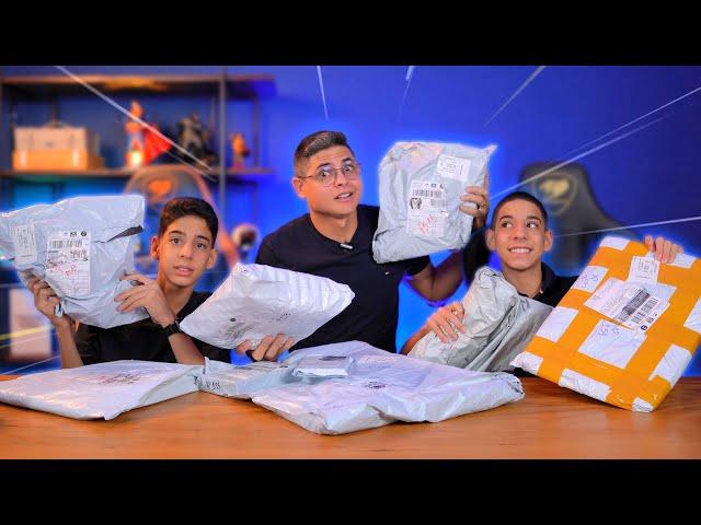 IMPORTEI MAIS PRODUTOS DA CHINA no AliExpress! SUPER UNBOXING com Miguel e Gabriel