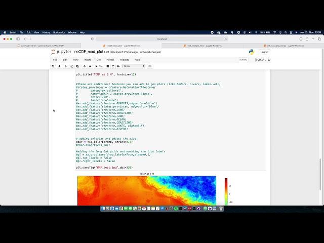 Read and plot netCDF file in python | easy method to handle netcdf files