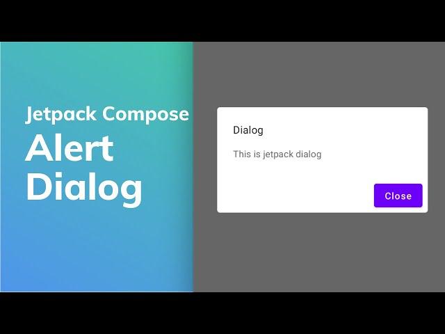 Android Jetpack Compose Alert Dialog Tutorial New Video