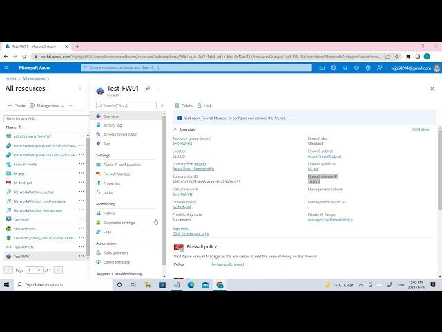 How to Deploy and Configure Azure Firewall ||Configure Application, Network, NAT rules||Azure