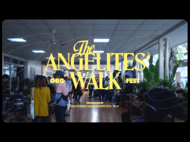 HAU Angelites' Walk and Freshmen Orientation 23-24