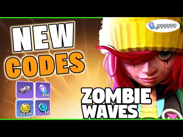 Zombie Waves: New Codes 2024 | Zombie Waves Bundle Code | Zombie Waves Gameplay