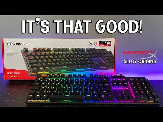 HyperX Red Linear switches - HYPERX ALLOY ORIGINS review