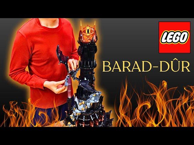 Building Lego Lord of the Rings Barad-dûr & Fell Beast