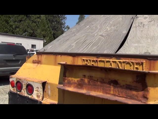 Nevada County Surplus Auction - Lot 901: Reliance Trailer