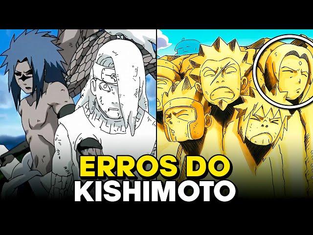 ERROS GRAVES EM NARUTO QUE NINGUÉM PERCEBEU! | 7 ERROS