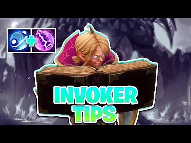 INVOKER Best 5 TIPS For BEGINNERS! - Dota 2