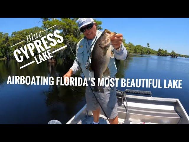 Air boating Florida’s most beautiful lake