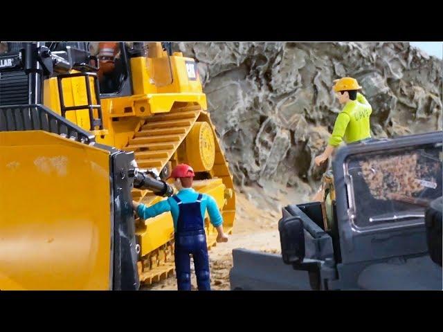 BRUDER TOYS bworld Baustelle Caterpillar D11 RC UMBAU (PART 3)