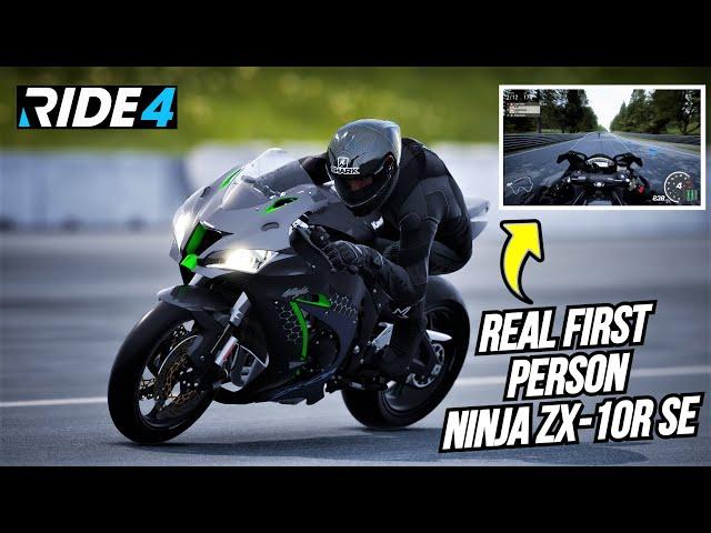 RIDE 4 - NINJA ZX-10R SE 2019 CUSTOMIZATION | FIRST PERSON GAMEPLAY AT CANADIAN