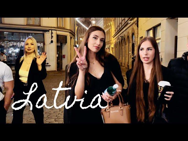  Riga Latvia Nightlife 2024 *EXTREME PARTY* 4K Walking Tour | MUST SEE | RIGA'S BIRTHDAY