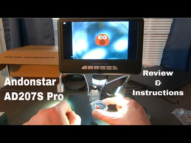 Andonstar  AD207S Pro  Digital Microscope  {Instructions & Review}