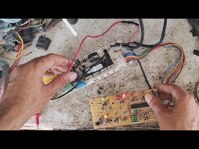 voltas window ac PCB repair / compressor direct on / voltas PCB problem / PCB relay