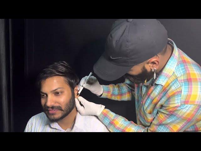 Ear piercing | earlobe piercing at pirates tattooz #earpiercing #earpierced #piercing