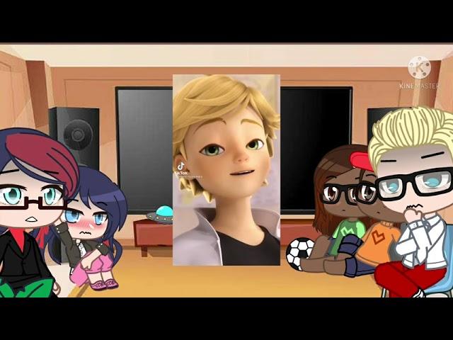 Mlb reacts to Chat noir edits(gacha club)