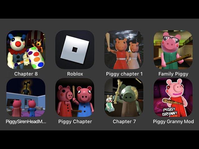 Biggy Chapter 8, Roblox Biggy Chapter 2, Piggy Chapter 1, Family Piggy, Piggy Siren Head Mod...