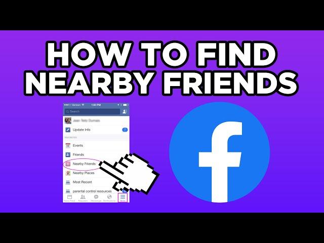 How To Find Nearby Friends On Facebook (2024)