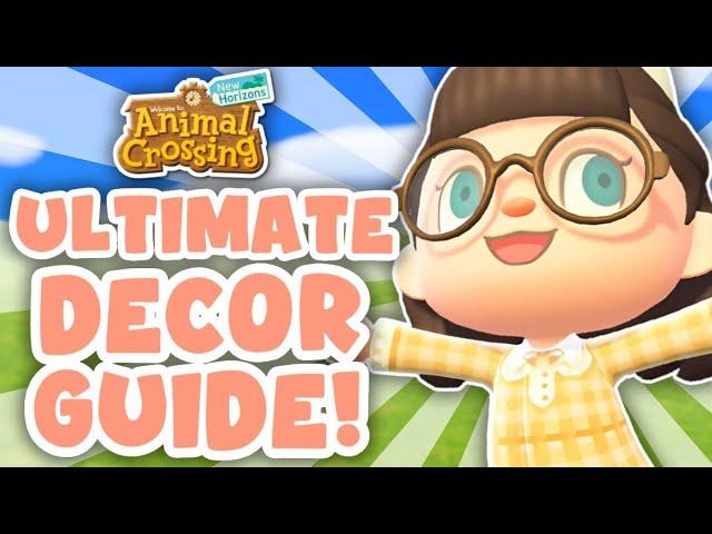 The Ultimate Animal Crossing New Horizons Decorating Guide! 