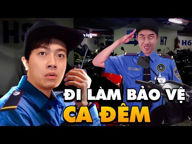 CrisDevilGamer đi làm bảo vệ ca đêm